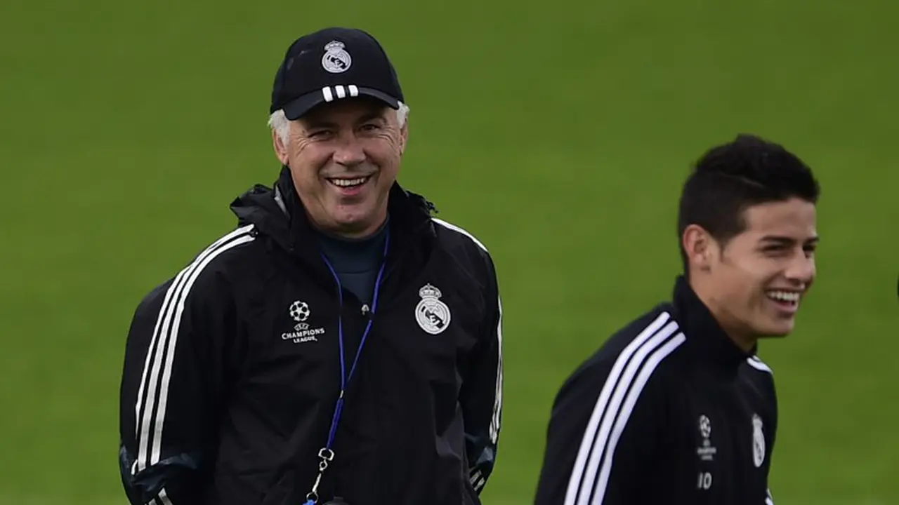 Carlo Ancelotti- James Rodriguez