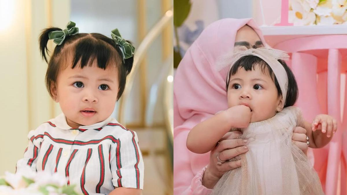 Outfit Mentereng Baby Lily di Ulang Tahunnya, Jadi Bayi Sultan Kenakan Dress Gucci hingga Dior