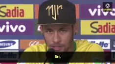 Talksport membuat parodi mengapa Neymar menolak godaan pindah ke klub Manchester United.