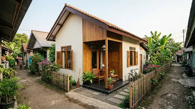 Desain Rumah Sederhana 6x10 Meter