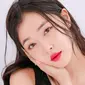 Sulli eks f (x) mengungkapkan merah merupakan warna favorit lipstiknya (Dok.Instagram/@jelly_jilli/https://www.instagram.com/p/BfiXOSpgD4y/Komarudin)