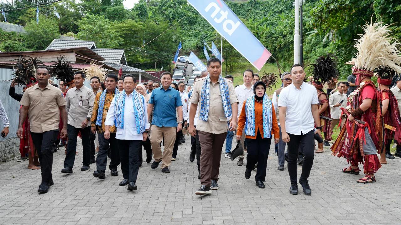 Kunjungi Provinsi Sulut, Mendagri Bersama Menteri PKP & Kepala BPS Tinjau Program Perumahan Rakyat di Minahasa