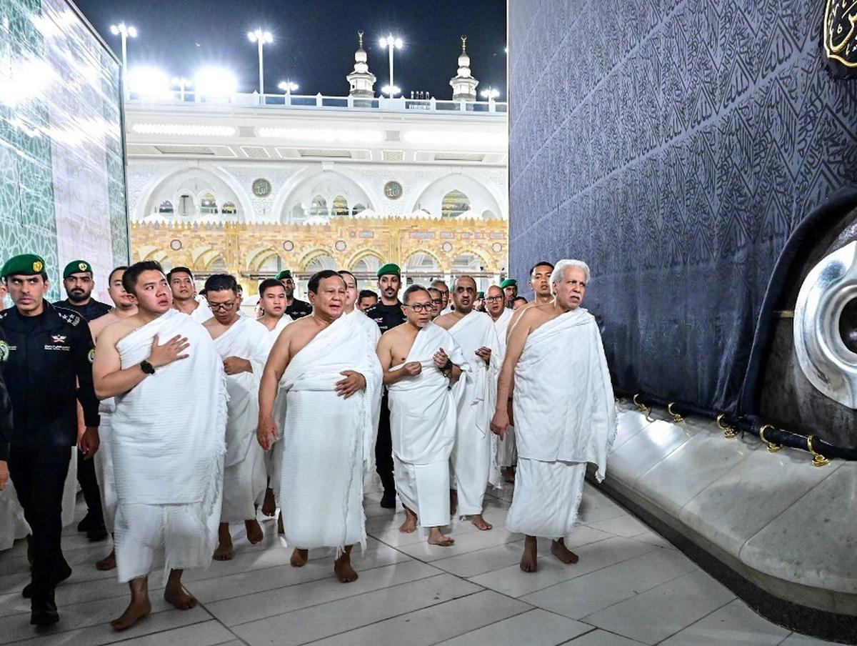 Prabowo tunaikan ibadah umrah di Masjidil Haram