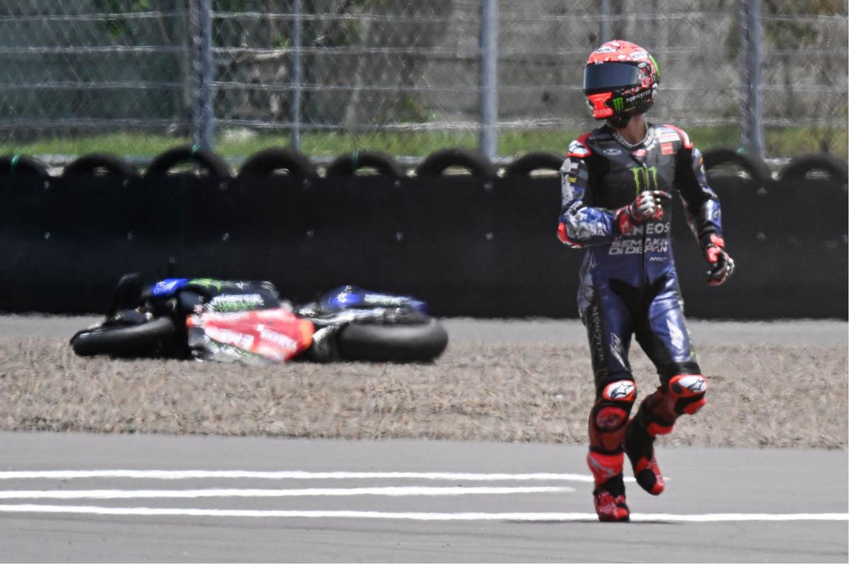 FOTO:  Bezzecchi Raih Pole Position di MotoGP Mandalika