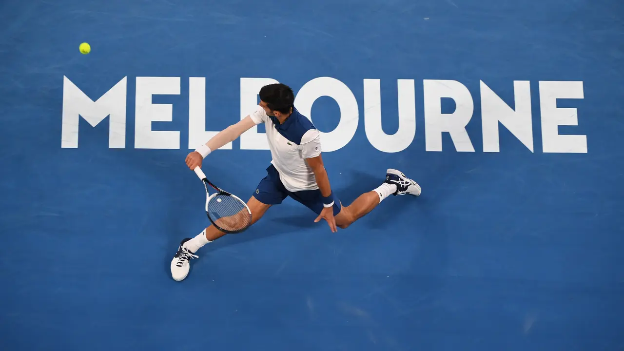 Novak Djokovic, Chung Hyeon, Australia Terbuka 2018