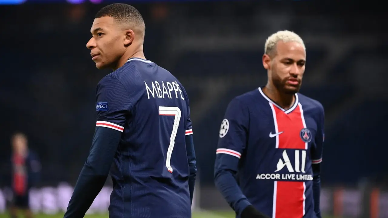 Kylian Mbappe dan Neymar