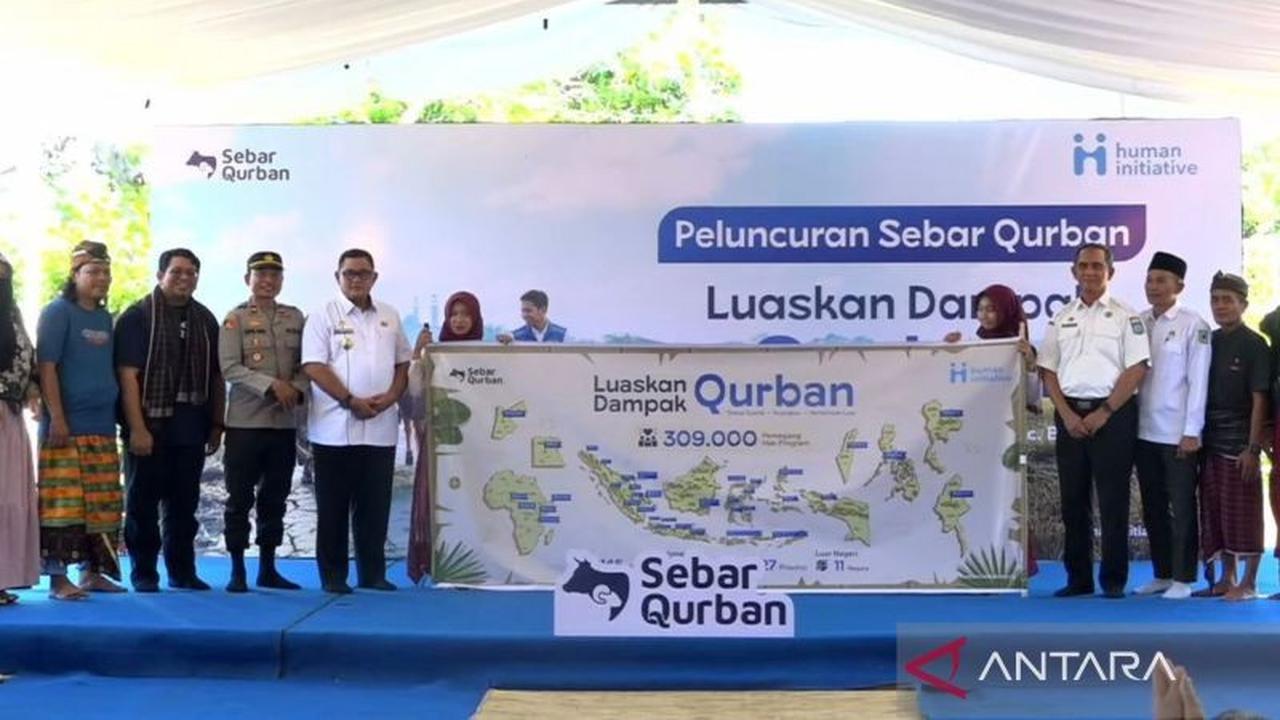 Human Initiative Targetkan 309 Ribu Penerima Manfaat Lewat Program Sebar Qurban 2026