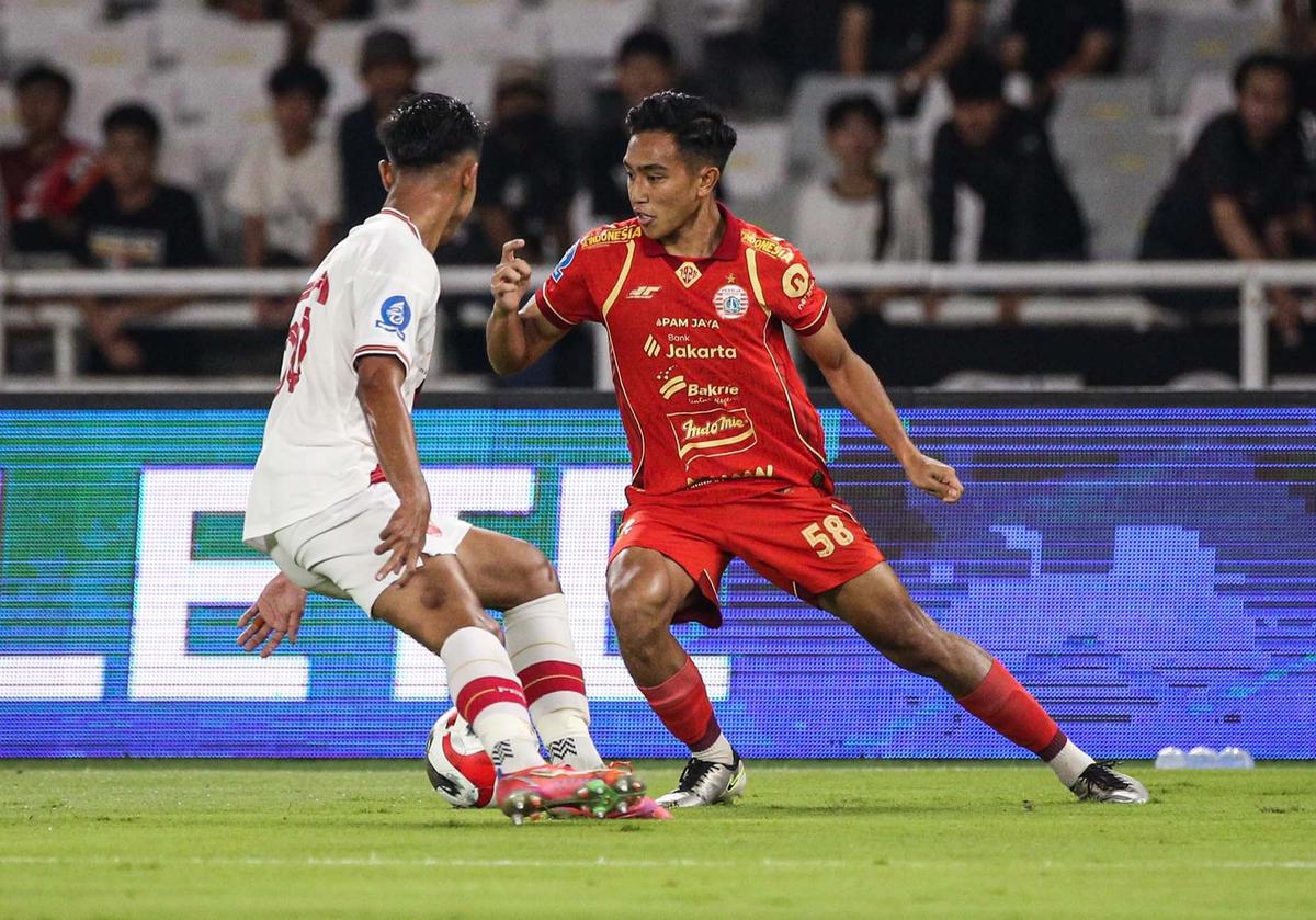 FOTO: Persija Jakarta Jaga Peluang Juara Usai Tekuk Persis Solo