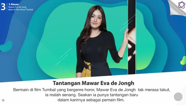 [Bintang] 5 Alasan Mawar Eva de Jongh Main di Film Horor Tumbal
