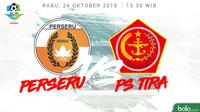 Liga 1 2018 Perseru Serui Vs PS Tira (Bola.com/Adreanus Titus)