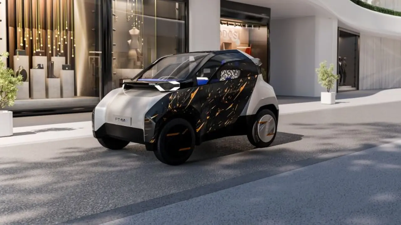 Mobil listrik mungil Toyota FT-Me