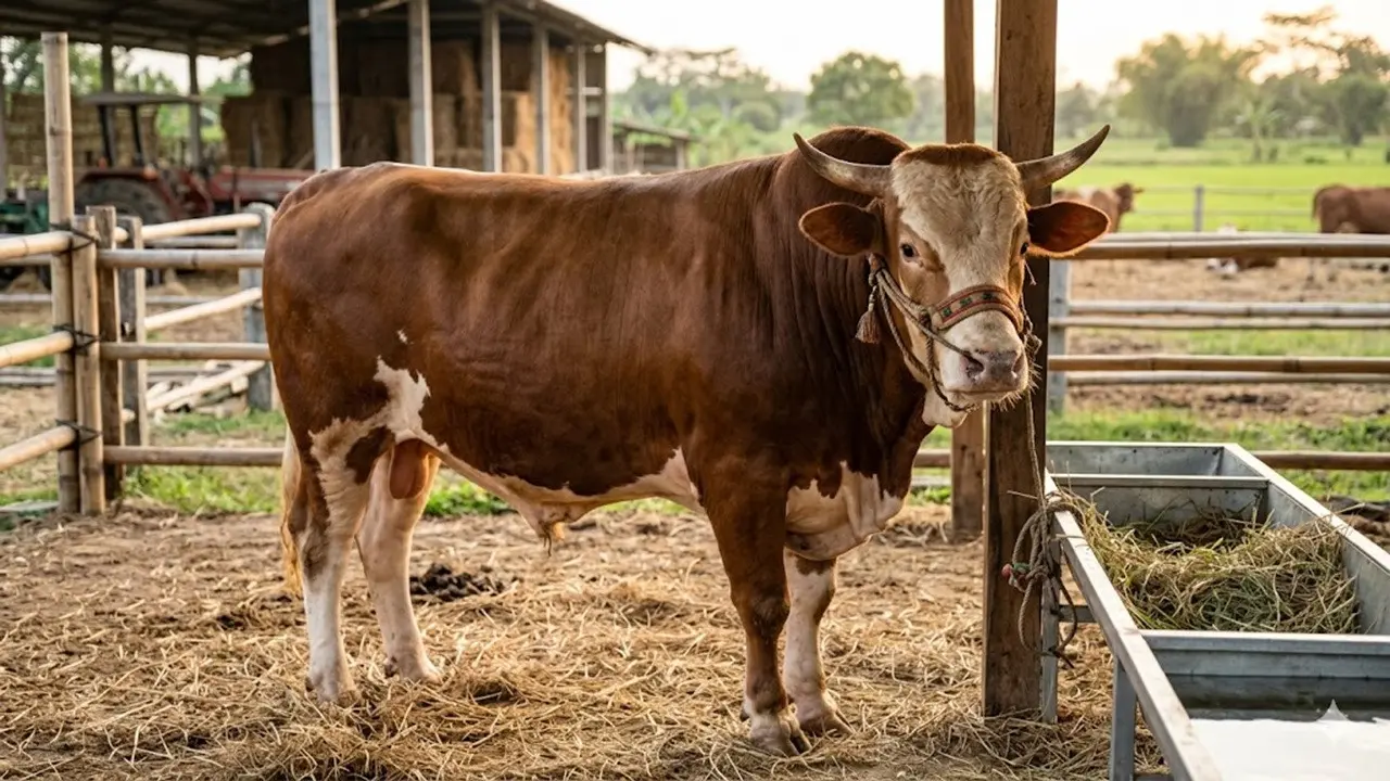 ilustrasi sapi