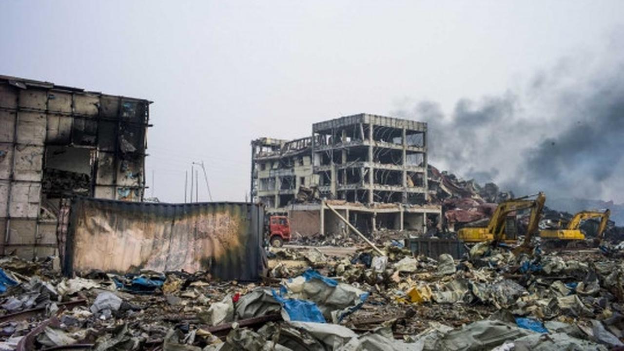 Melihat lebih dekat kondisi Pelabuhan Tianjin pasca ledakan dahsyat