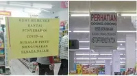 6 Tulisan Peringatan di Pintu Kaca Minimarket Ini Bikin Pembeli Salah Fokus
