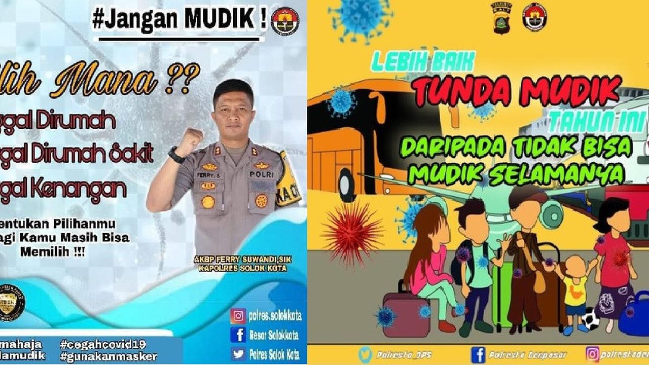 poster imbauan jangan mudik
