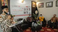 Ketua Umum Apkasi, Abdullah Azwar Anas saat membuka kegiatan Webinar Apkasi Pemilihan Serentak 2020, di Jakarta, Selasa (30/6/2020). (Istimewa)