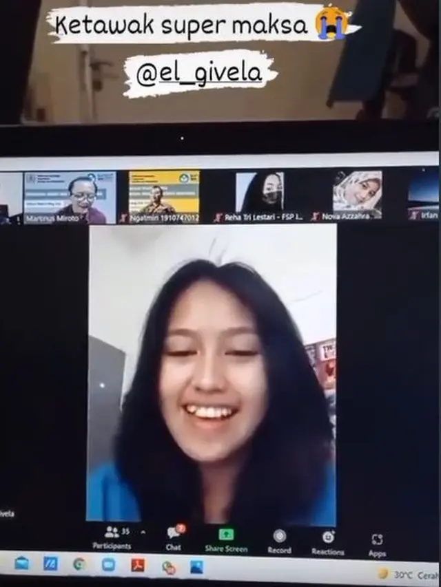 Dosen Ini Ajak Mahasiswa Pemanasan Sebelum Kuliah Online, Bikin Ikut Ketawa