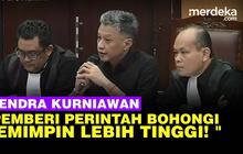 VIDEO: Hendra Bahas Lagi soal Pemberi Perintah Bohongi Pemimpin Lebih Tinggi