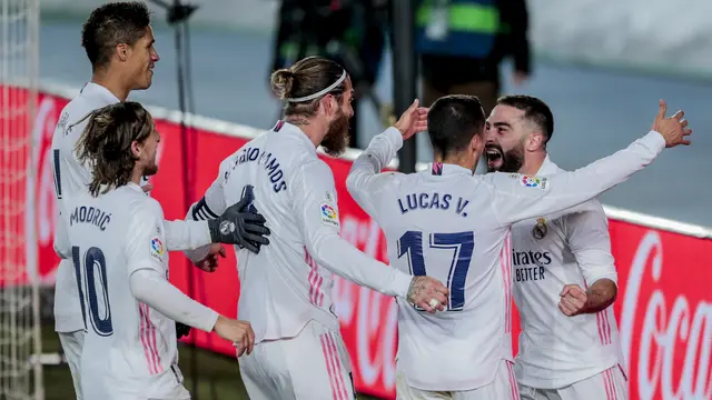 Real Madrid Taklukkan Atletico Madrid 2-0