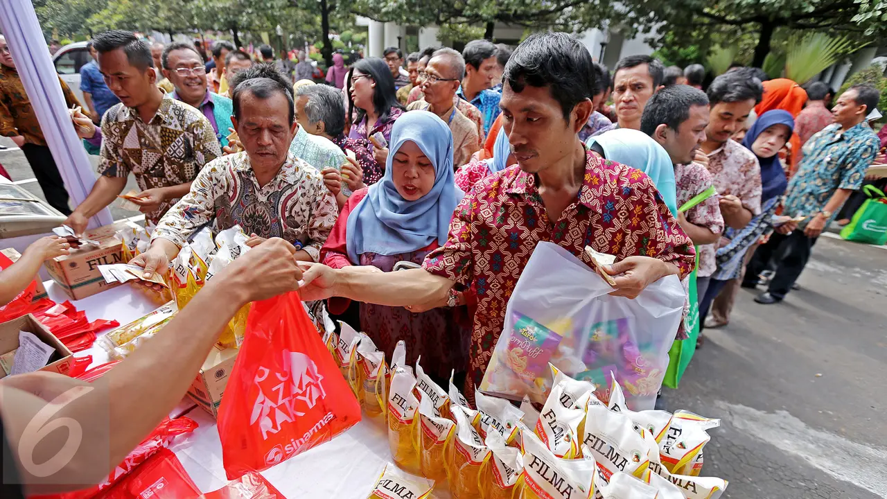 Ilustrasi pasar murah