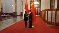 Menteri Luar Negeri RI Retno Marsudi saat pertemuan dengan State Councilor/Menlu China Wang Yi di Great Hall of the People, Beijing, Kamis 24 April 2019 (kredit: Kemlu RI)