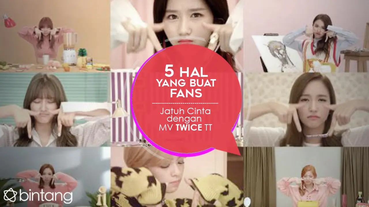 [Bintang] HL Infografis TWICE TT