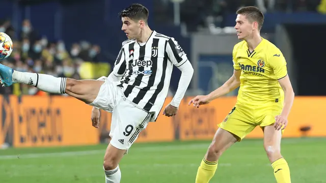 Striker Juventus, Alvaro Morata.