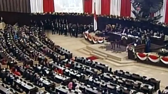 (VIDEO) Pidato Presiden Joko Widodo di Gedung MPR-DPR