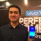 Irfan Alvianto, Product Manager Vivo Indonesia. (Liputan6.com/Jeko Iqbal Reza)