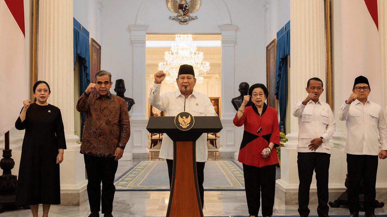 FOTO: Presiden  Prabowo Tegaskan Larangan Aksi Anarkis, Sepakati Pemangkasan Tunjangan DPR