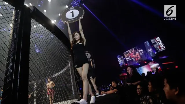 VIDEO: Penampakan Gadis-Gadis Ring di One Championship