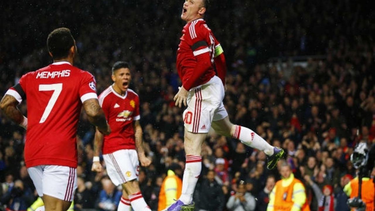 Gol tunggal Rooney bawa MU puncaki klasmen Grup B Liga Champions