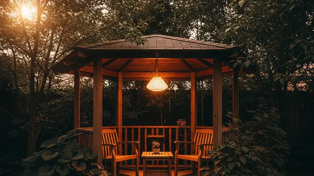 Inspirasi Gazebo Mini untuk Halaman Belakang Rumah (AI)