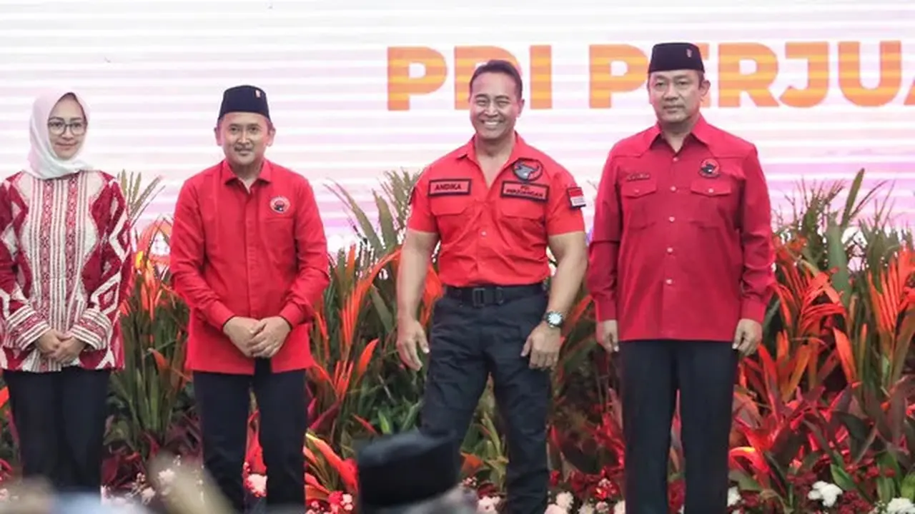 PDIP Usung Andika-Hendi Pilkada Jateng & Airin-Sumardi Pilkada Banten