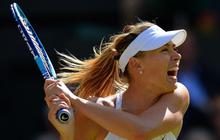 Ekspresi kocak petenis cantik dunia di kejuaraan Wimbledon