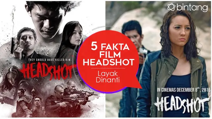[Bintang] 5 Fakta Film Headshot Layak Dinanti