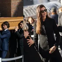 Intip penampilan para pesohor yang hadiri pemakaman Valentino Garavani (@voguesingapore)