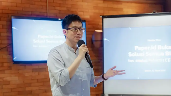 Chief Business Officer Paper.id Anthony Huang. (Dok: Paper.id)