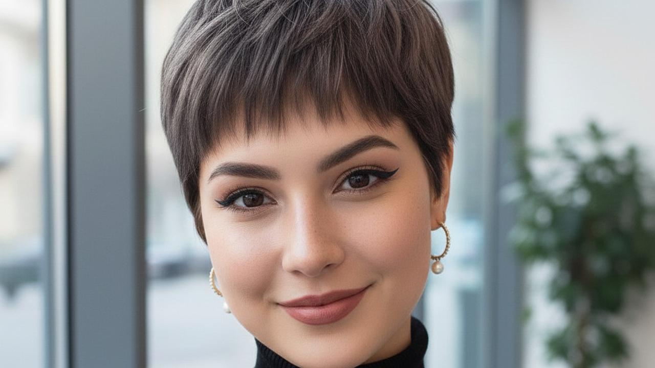 Rambut Short Crop with Fringes