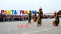 Kawasan Pantai Panjang Kota Bengkulu menjadi ikon Visit Bengkulu Years 2020 (Liputan6.com/Yuliardi Hardjo)