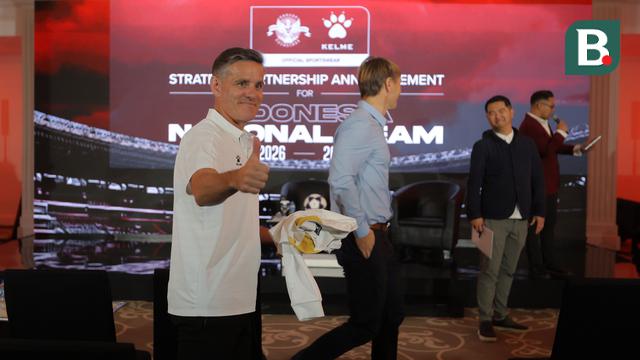 Foto: PSSI Jalin Kerja Sama dengan Kelme Sebagai Aparel Baru Timnas Indonesia