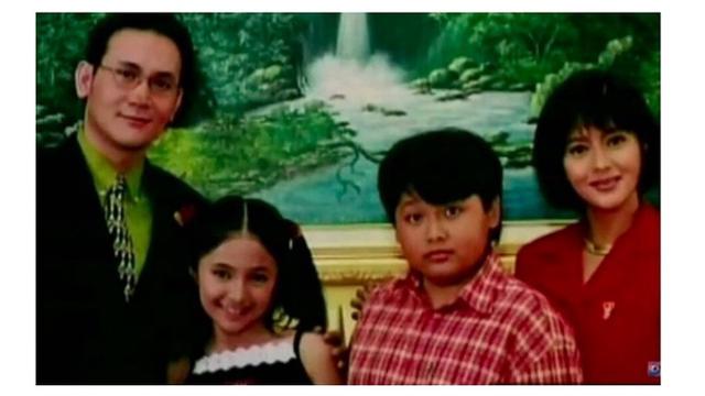 Marshanda dan Cecep Reza dalam sinetron Bidadari.