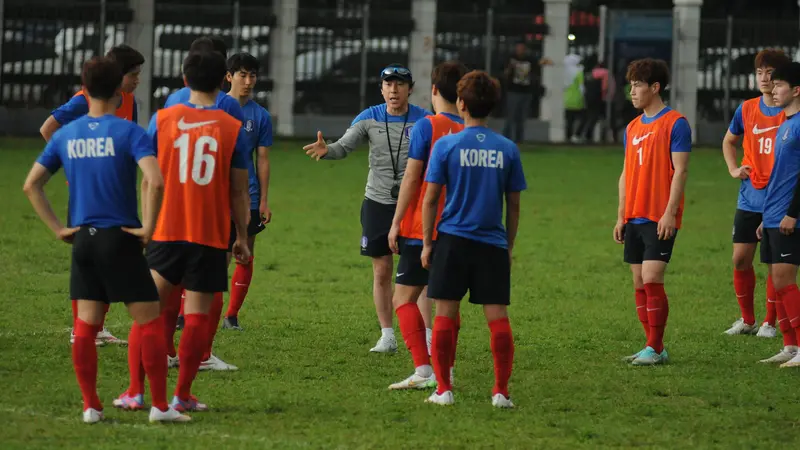 Tiba di Jakarta, Timnas Korea Selatan U-23 Langsung Berlatih