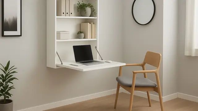 Desain Rumah Minimalis Modern dengan Furnitur Multifungsi (created by AI)