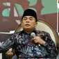 Ketua DPR Ade Komaruddin saat memberikan keterangan pers (Liputan6.com/Johan Tallo)