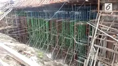 Puslabfor Mabes Polri menggelar olah TKP ambruknya jembatan penghubung tol Manado-Bitung. 17 oarang menjadi korban musibah ini 2 diantaranya meninggal dunia