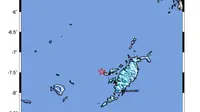 Titik Gempa di Maluku