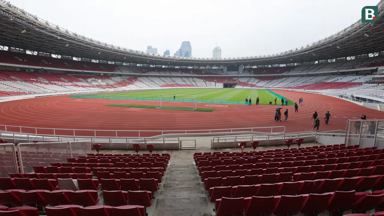 Foto: Mengintip Kondisi Rumput SUGBK Jelang Hadapi Jepang di Kualifikasi Piala Dunia