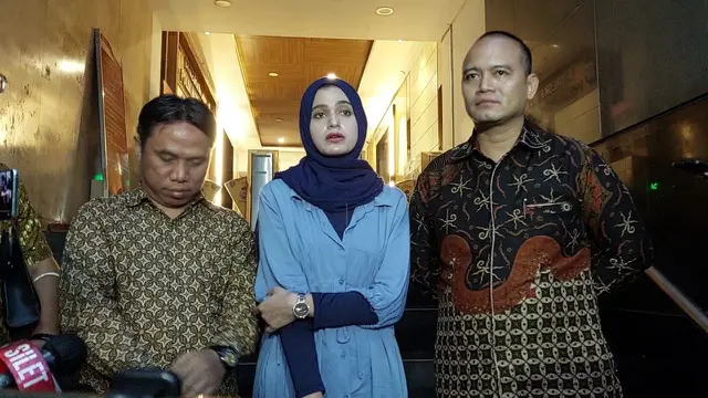 Sarah, istri Rizal Djibran (Liputan6.com - M. Altaf Jauhar)