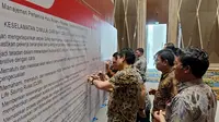 PT Pertamina Hulu Rokan (PHR) Regional I Sumatera bersama sejumlah perusahaan mitra kerja menyatakan komitmen bersama dalam penguatan penerapan aspek Keselamatan, Kesehatan dan peduli lingkungan (HSSE)